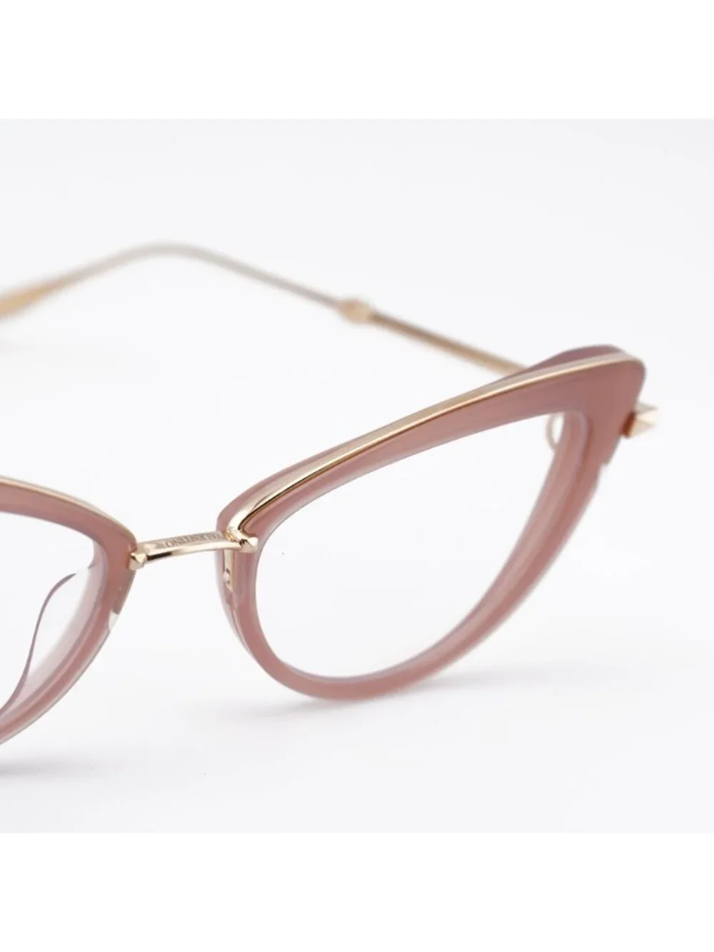 Valentino V-DAYDREAM VLX-123B-CH Eyeglasses Gold 51mm Cat Eye Frame with Chain